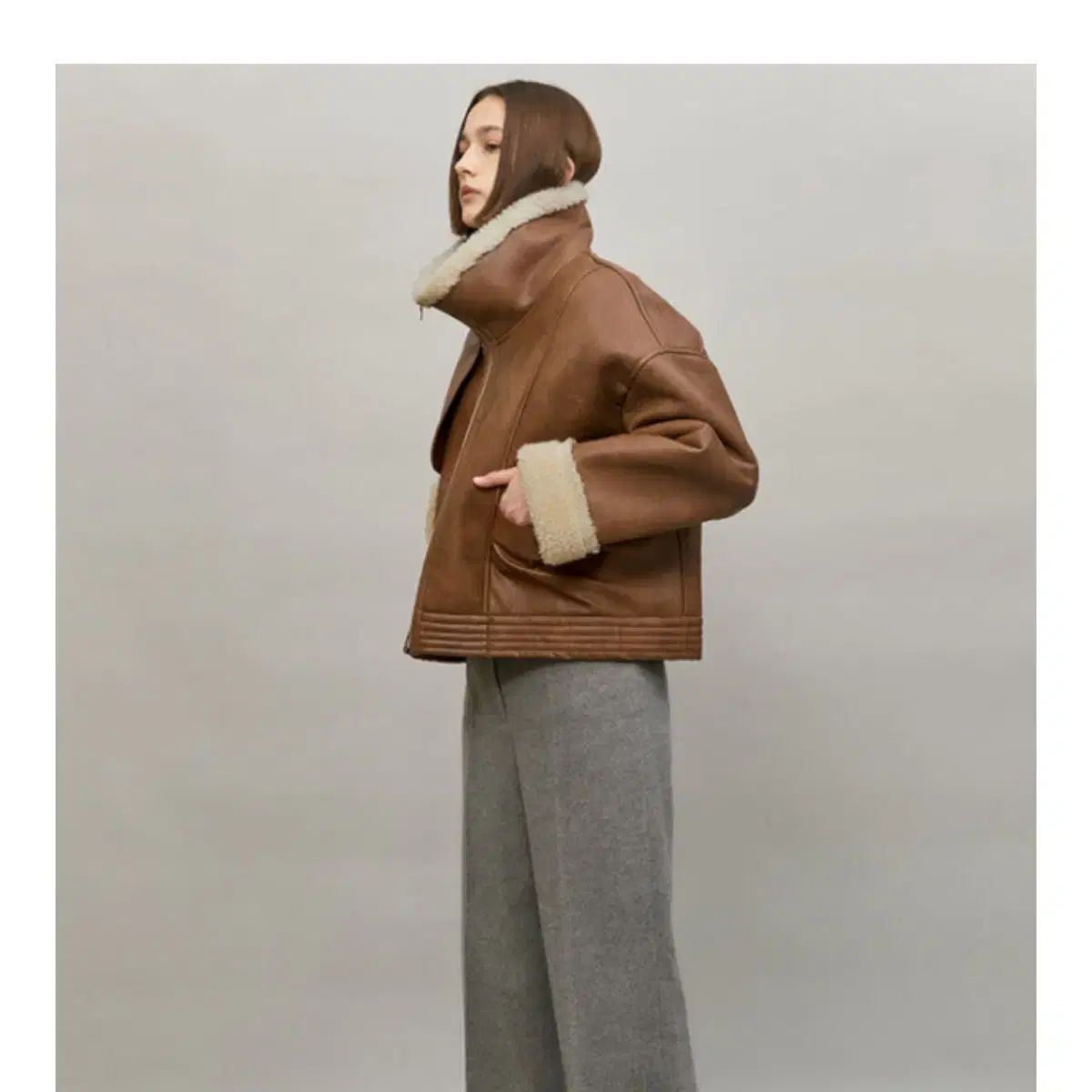 O!RUL 8 2 ムートン ブラウン