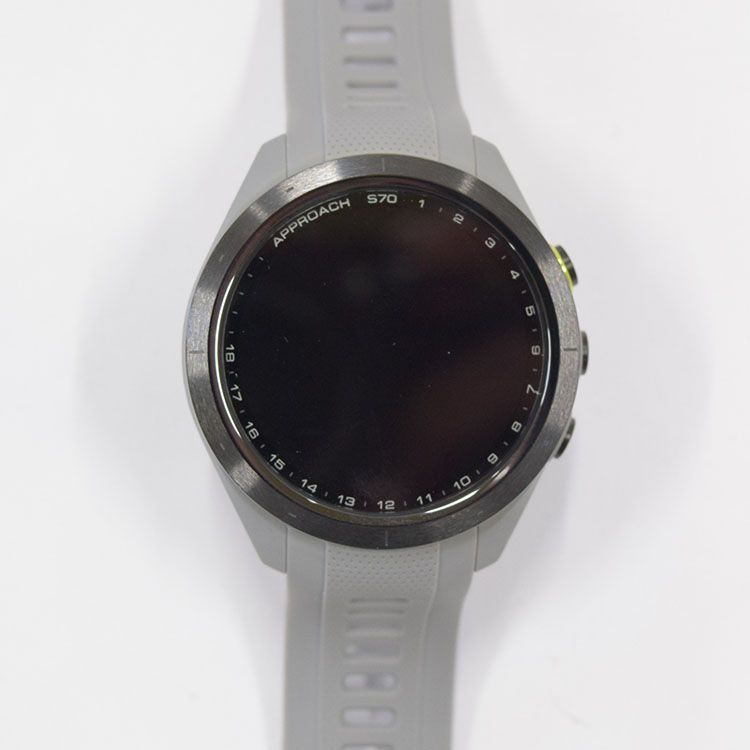 使用感極小】GARMIN ガーミン APPROACH S70 42MM グレー 距離測定器