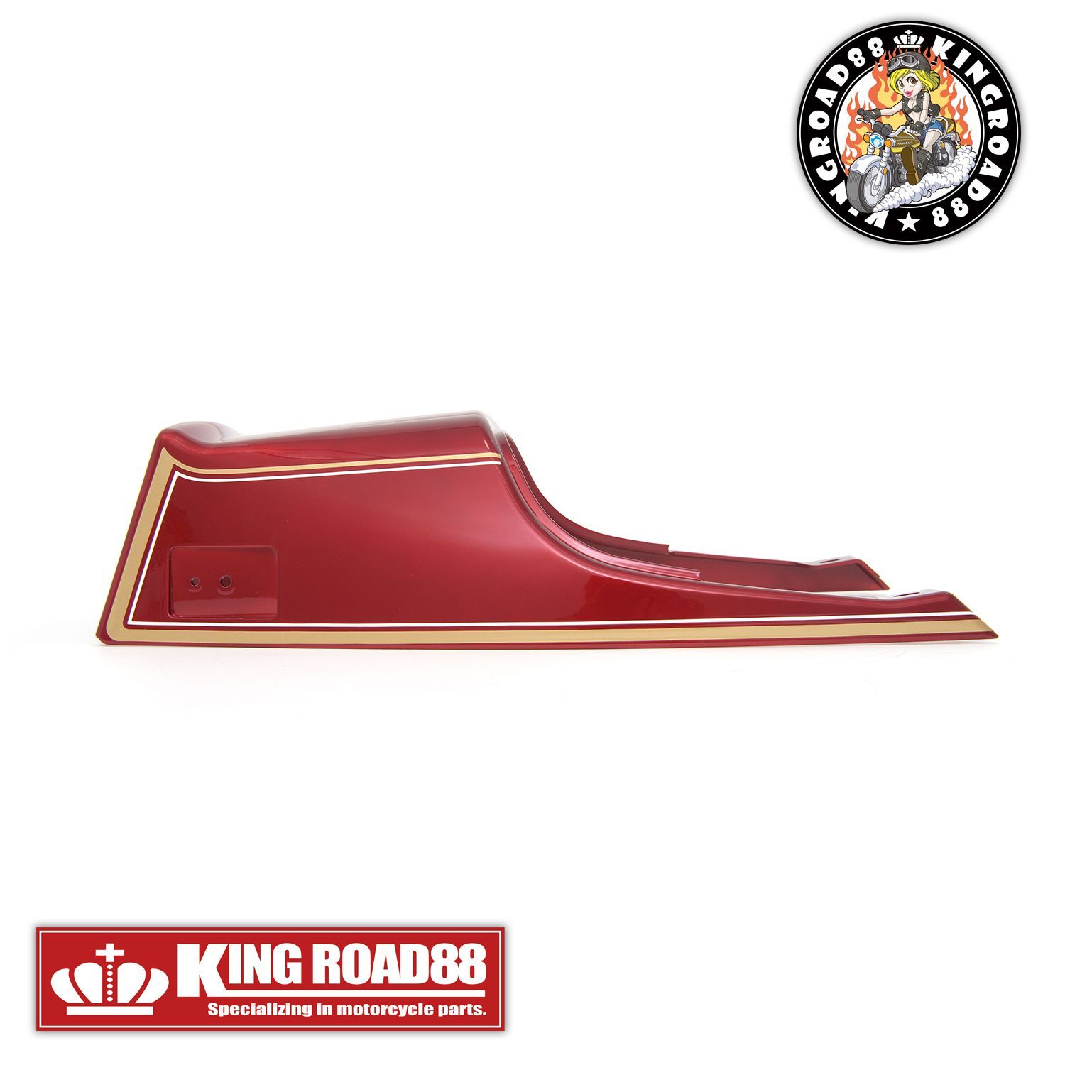 カワサキ ゼファー750 ZR750C KingRoad88 FX変身 外装 セット レッド