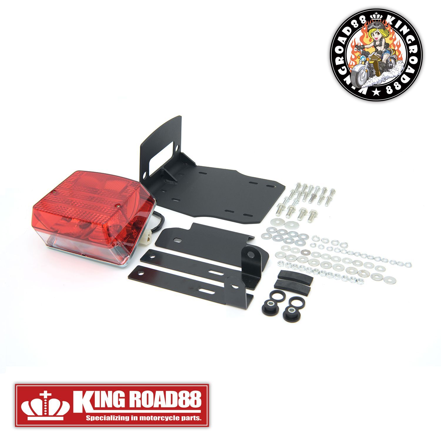 カワサキ ゼファー750 ZR750C KingRoad88 FX変身 外装 セット レッド