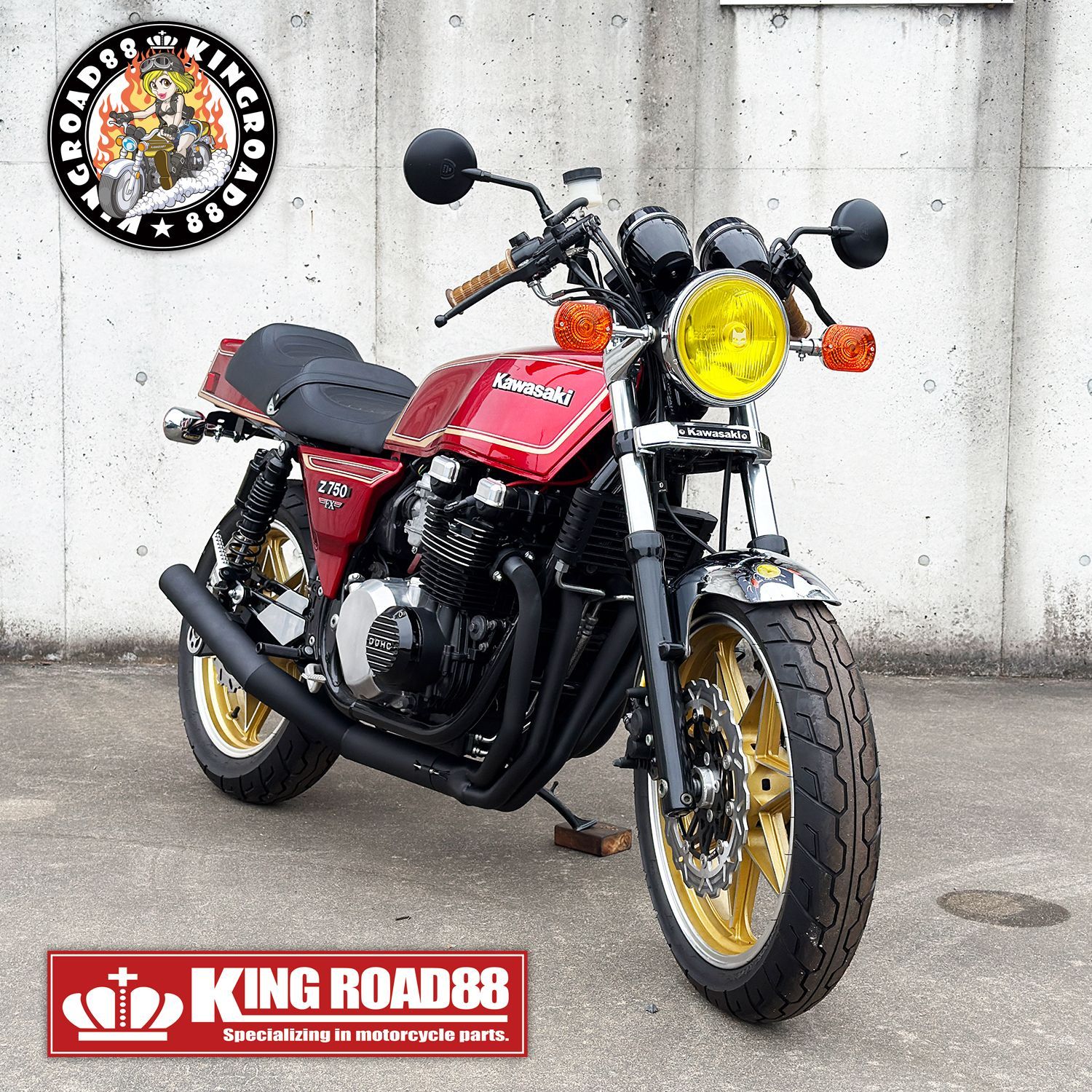 新商品】カワサキ ゼファー750 ZR750C KingRoad88 FX変身 外装 セット