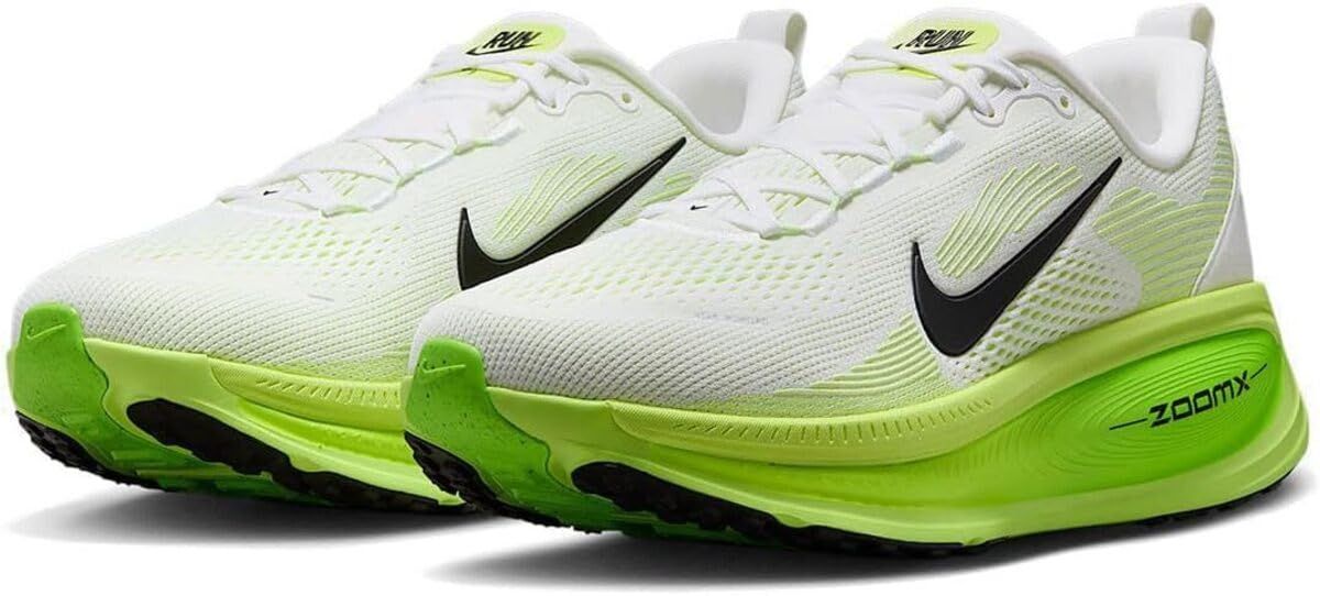 ナイキ ボメロ 18 Vomero ホワイト エレクトリックグリーン ボルト ブラック HM 6803-100 24.0 cm