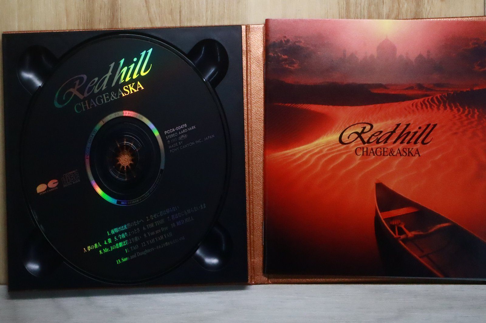 国内盤CD☆チャゲ&飛鳥/CHAGE and ASKA□ RED HILL 【PCCA00476