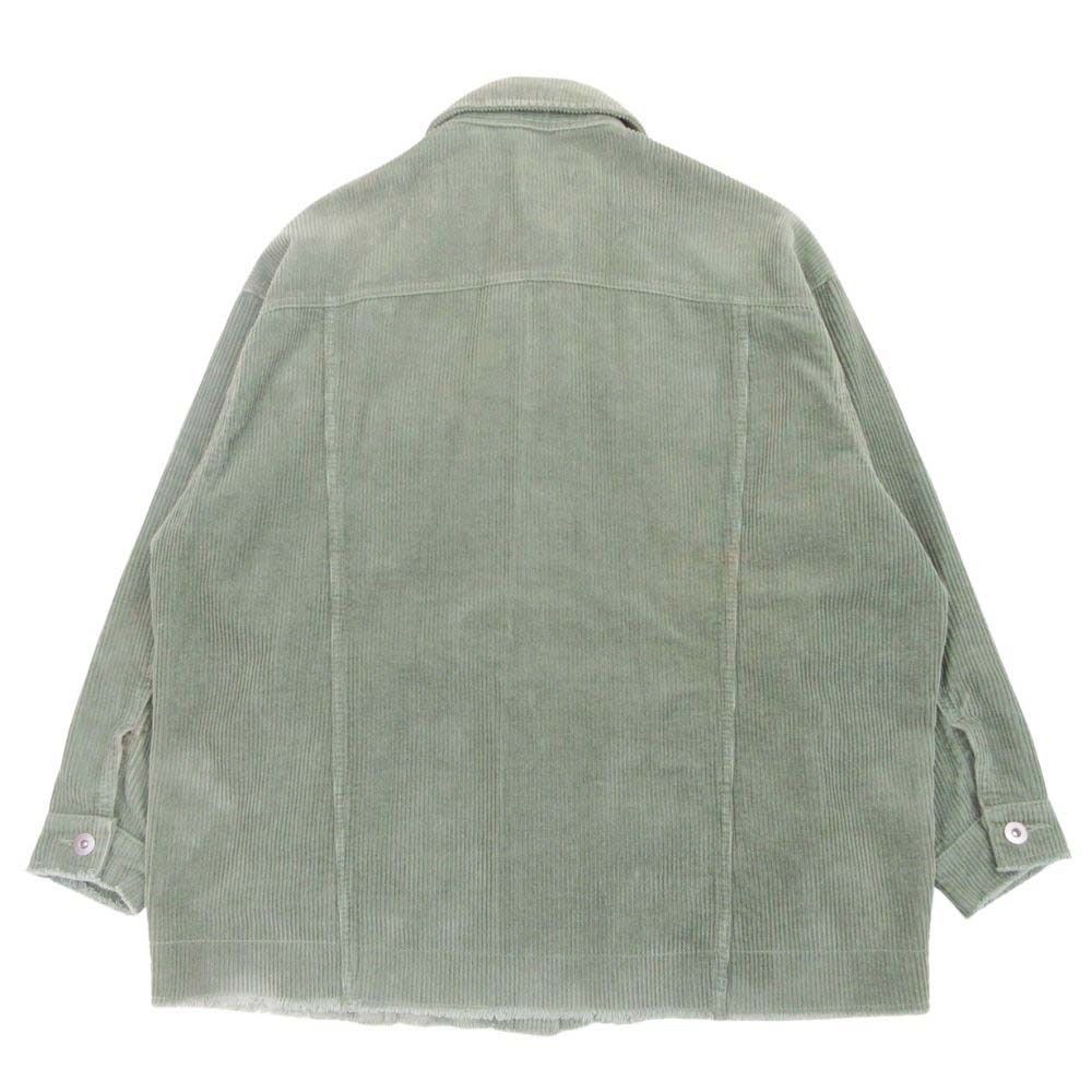 ZARA ミリタリーユーズドジャケット　 カバーオール Lサイズ 美品 ZARA ザラ オーバーサイズ コーデュロイ ジャケット カバーオール