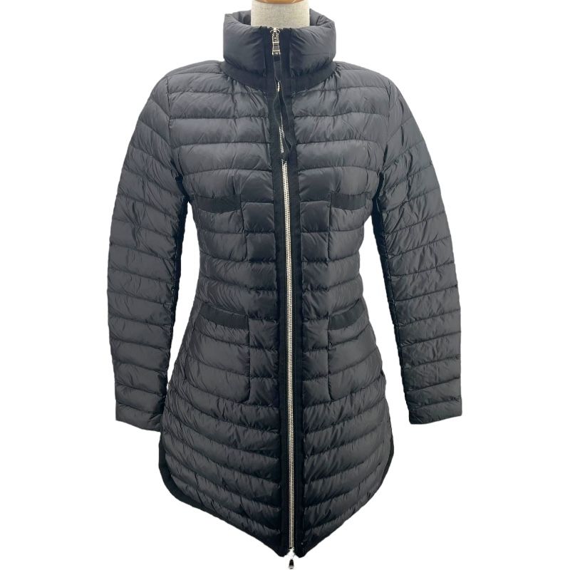 モンクレール MONCLER BOGUE ライトダウンコート ブラック ナイロン