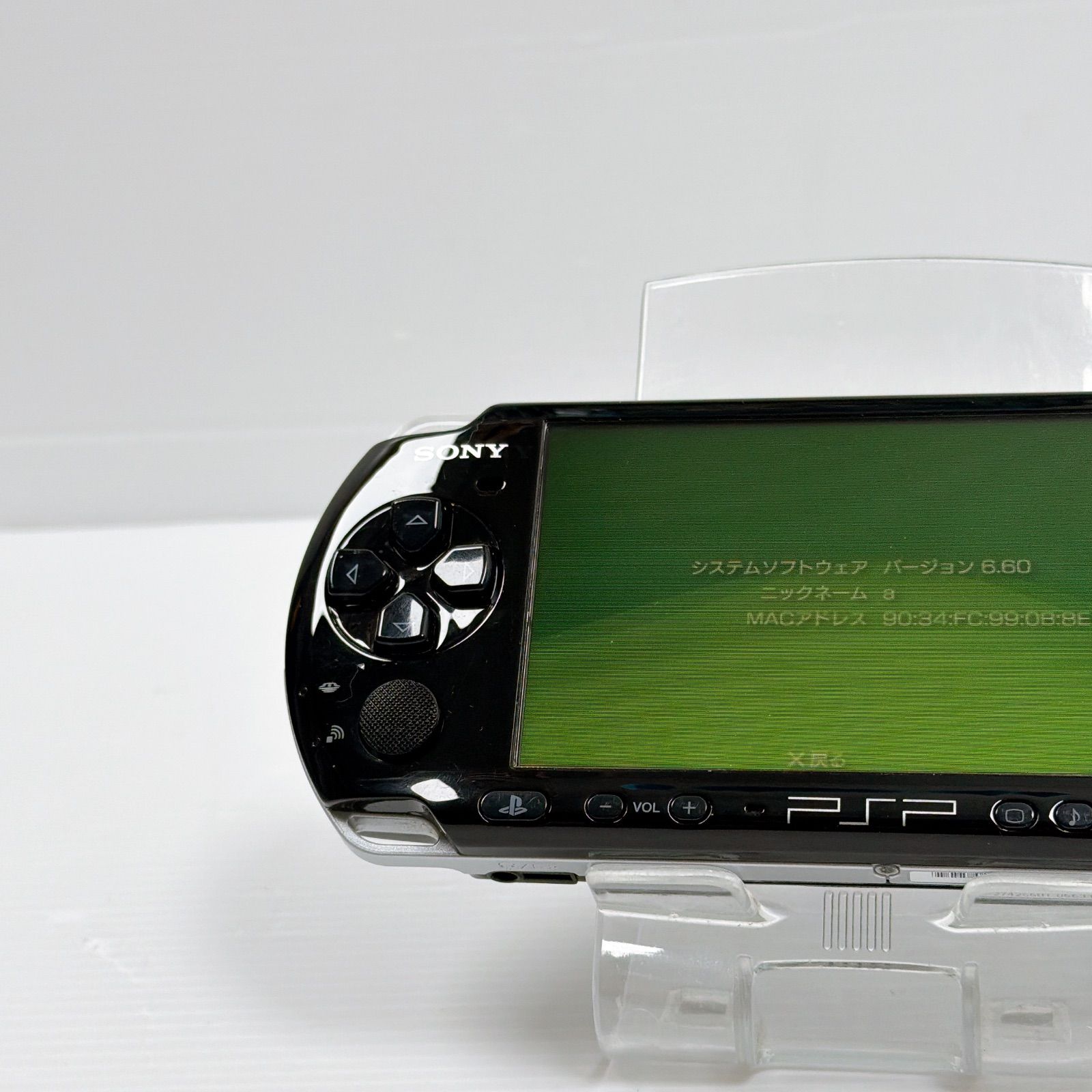 PSP 3000 ピアノブラック 動作確認済み 液晶傷なし FW6.60 後期型