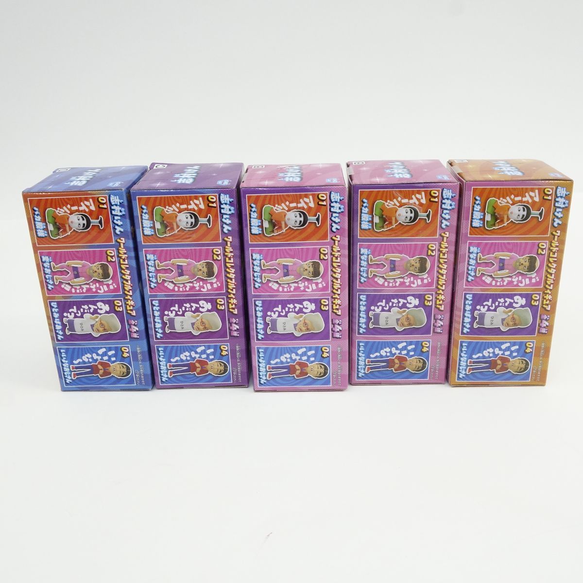 未開封】志村けん ワールドコレクタブルフィギュア 全4種＋1点セット