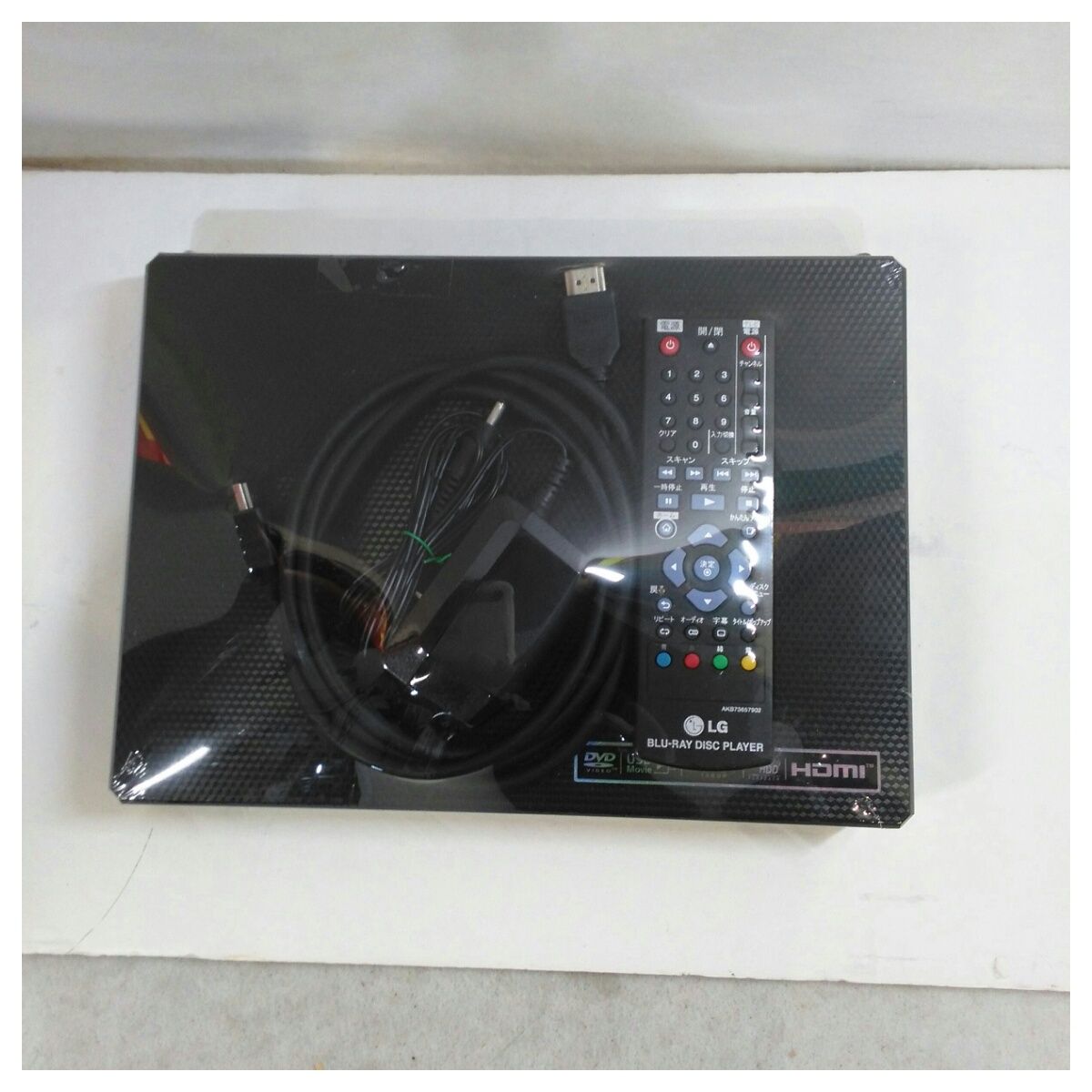 動作確認済】【中古】本体・リモコンのみ LG ブルーレイプレーヤー