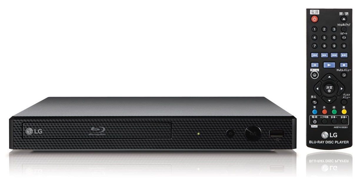 動作確認済】【中古】本体・リモコンのみ LG ブルーレイプレーヤー