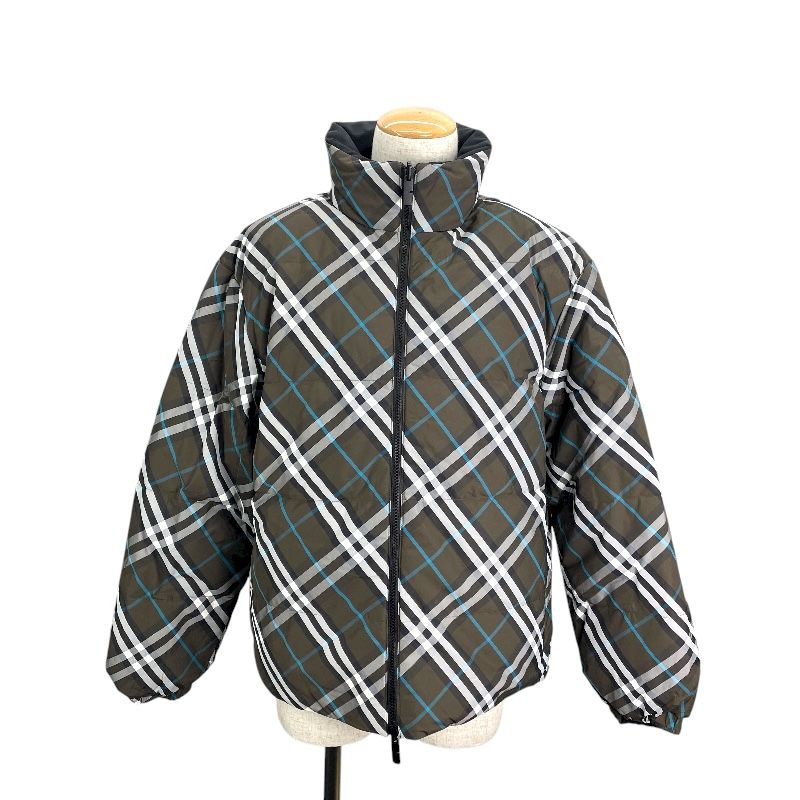バーバリー BURBERRY チェック柄リバーシブルダウンジャケット 8094937