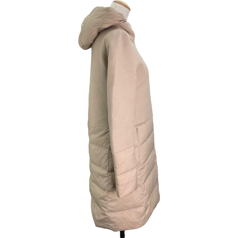 ヘルノ HERNO ウール切替ダウンコート PI0848D ベージュ ウール