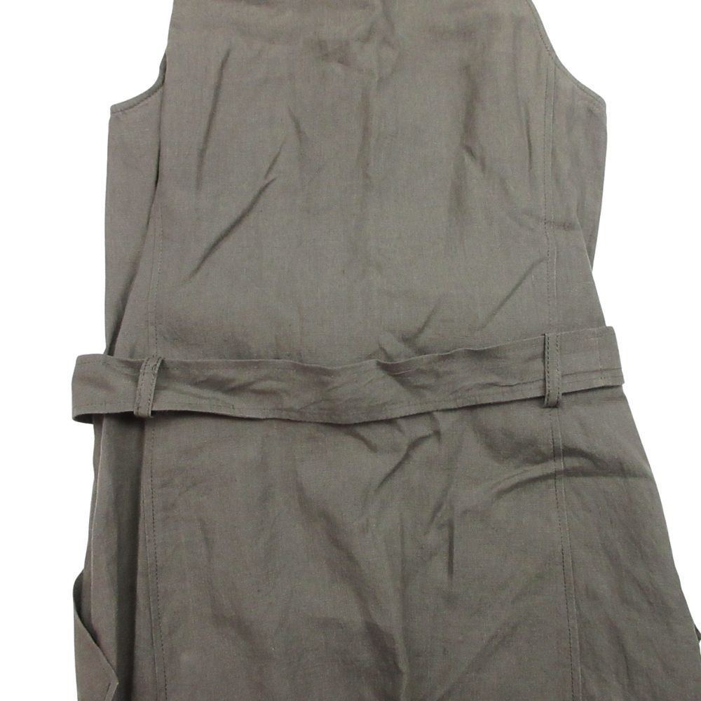 新品同様 Max Mara マックスマーラ 白タグ リネン ノースリーブ シャツ