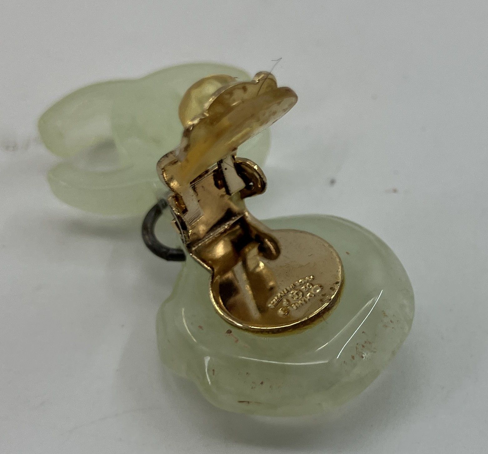 シャネル CHANEL カメリア × ココマーク イヤリング 片方のみ 02P