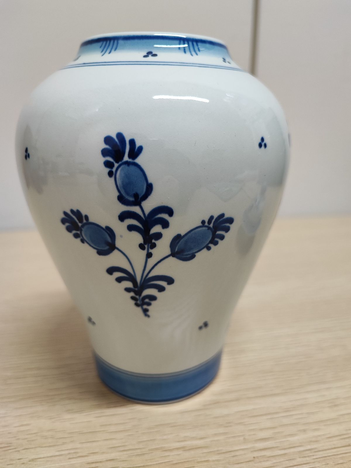 Royal Delft ロイヤル デルフト オランダデルフト焼 蓋付き花瓶 - メルカリ