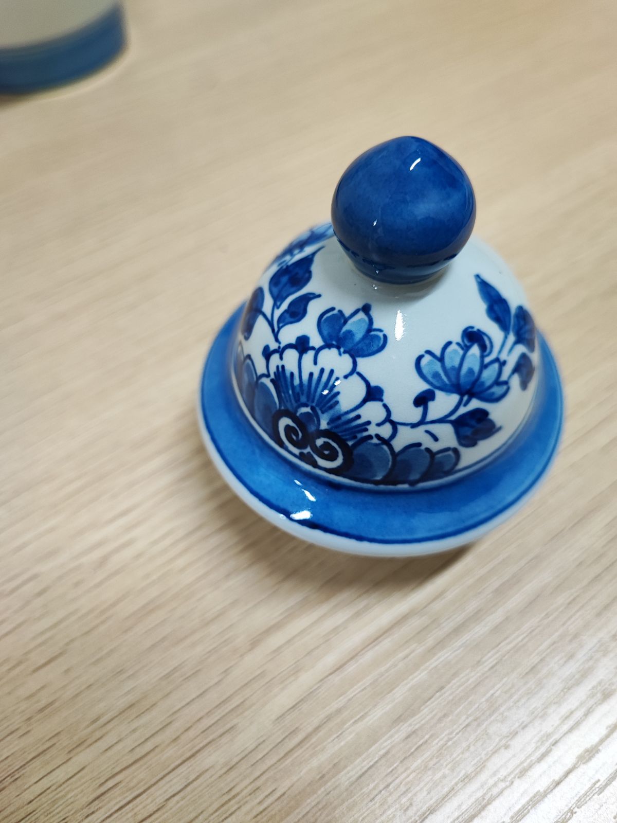 Royal Delft ロイヤル デルフト オランダデルフト焼 蓋付き花瓶 - メルカリ