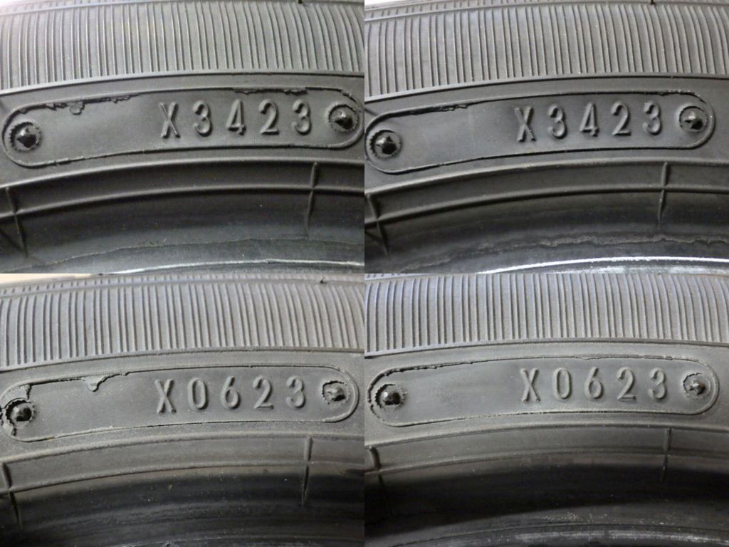  M 138 E 製造 約7 5部山 DUNLOP ENASAVE EC 300 165 55 R 15 4本 13インチ サマータイヤ ノーマルタイヤ