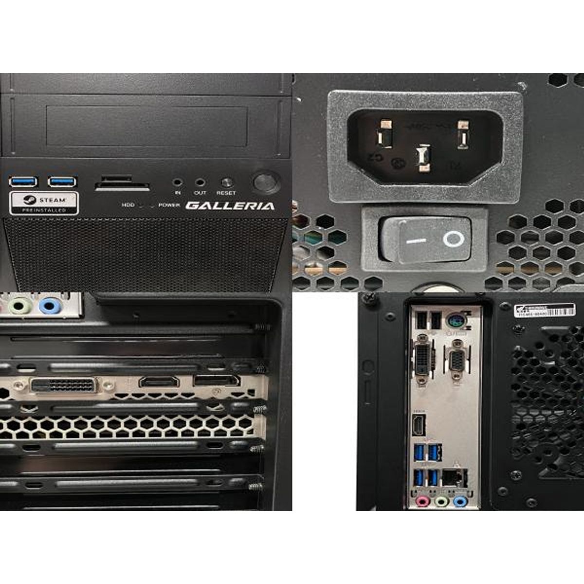 Thirdwave GALLERIA XT デスクトップPC i7-9700F 16GB HDD 4.0TB SSD