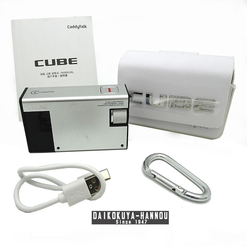 クラブその他 CaddyTalk CUBE ゴルフ用距離測定器 キャディトーク