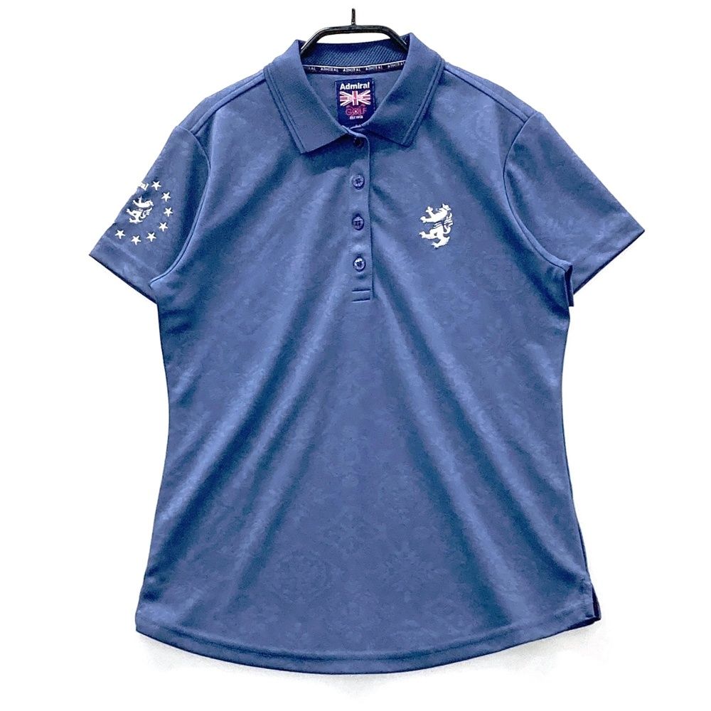サイズ：M ADMIRAL アドミラル 半袖ポロシャツ ブルー系 [240101555000