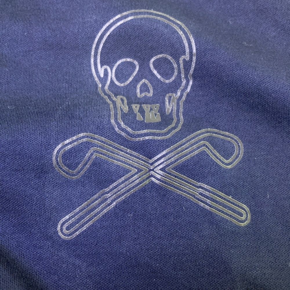 サイズ：S MARK&LONA マークアンドロナ 半袖ポロシャツ スカル