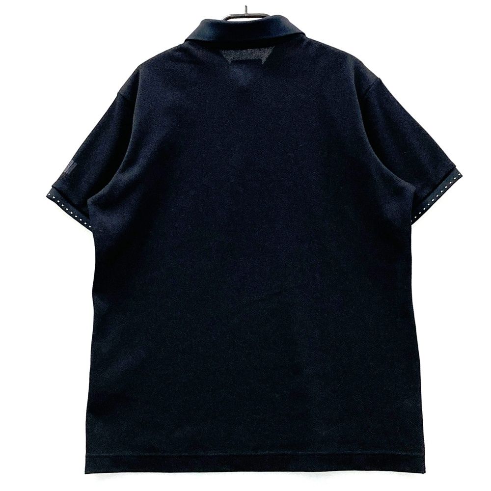 サイズ:5 NEW BALANCE GOLF ニューバランス ロゴ刺繍入り 半袖 サイズ:5 NEW BALANCE GOLF ニューバランス ロゴ刺繍入り 半袖