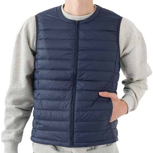 オーシャンパシフィック 軽量ダウンベスト ダウン90％ 撥水 保温 防臭 552292 レディース ネイビー