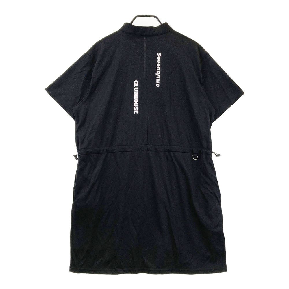 サイズ ONE STCH ワンピース ブラック系 ゴルフウェア レディース ストスト