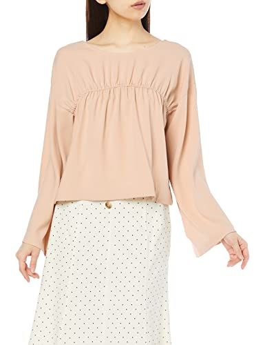 グレースコンチネンタル 2025 SS ｽﾘｯﾄ2 WAYﾄｯﾌﾟ レディース 03 ベージュ 36