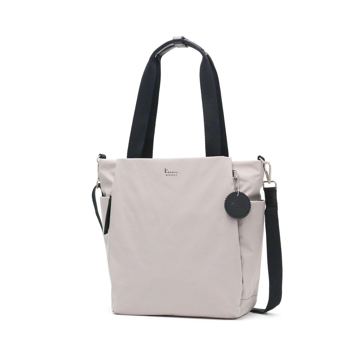 カナナプロジェクト ショルダーバッグ 2 way A 4対応 レディース トートショルダー 2気室 サリール No.35922 ライトグレー
