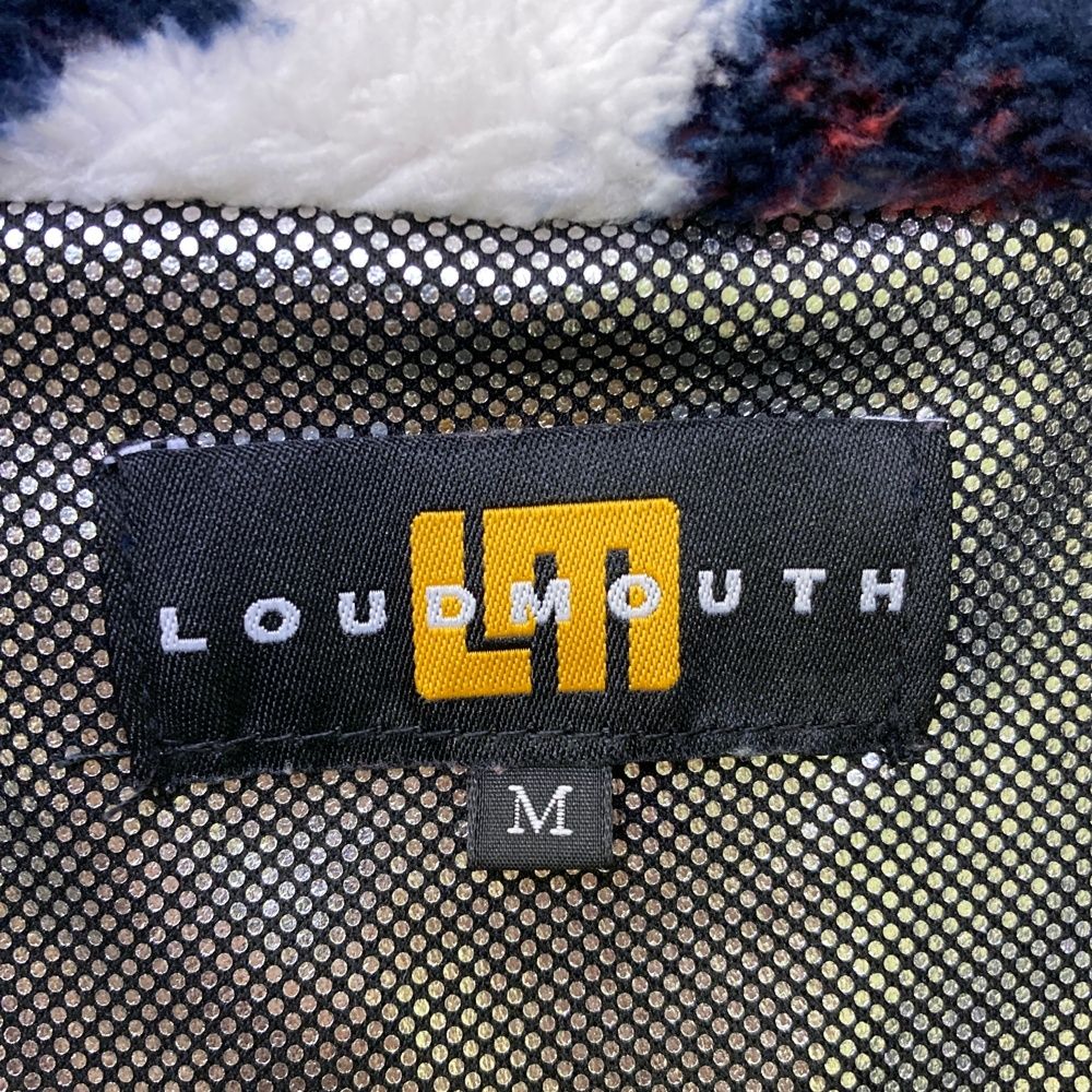 サイズ：M LOUD MOUTH ラウドマウス 蓄熱 ボア フリースジャケット