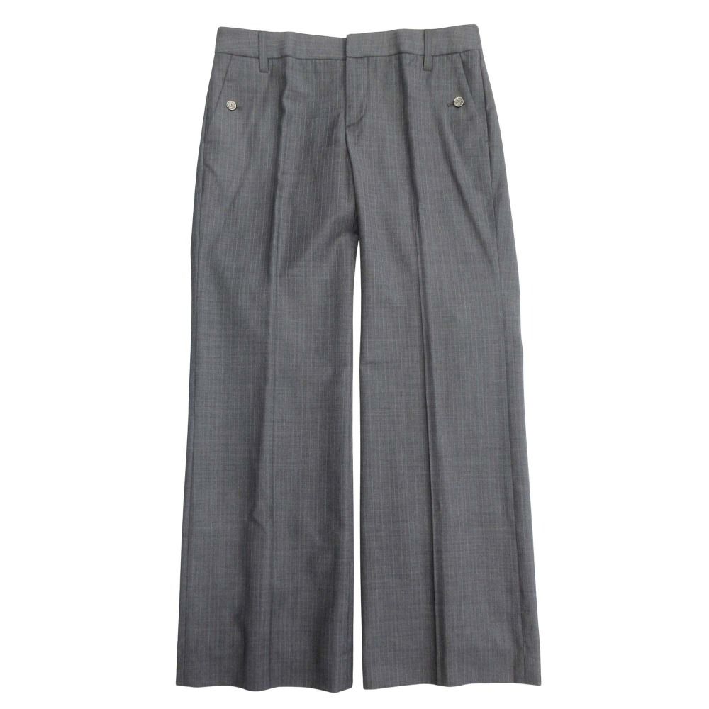 美品 BURBERRY LONDON バーバリー ロンドン ワイド パンツ スラックス