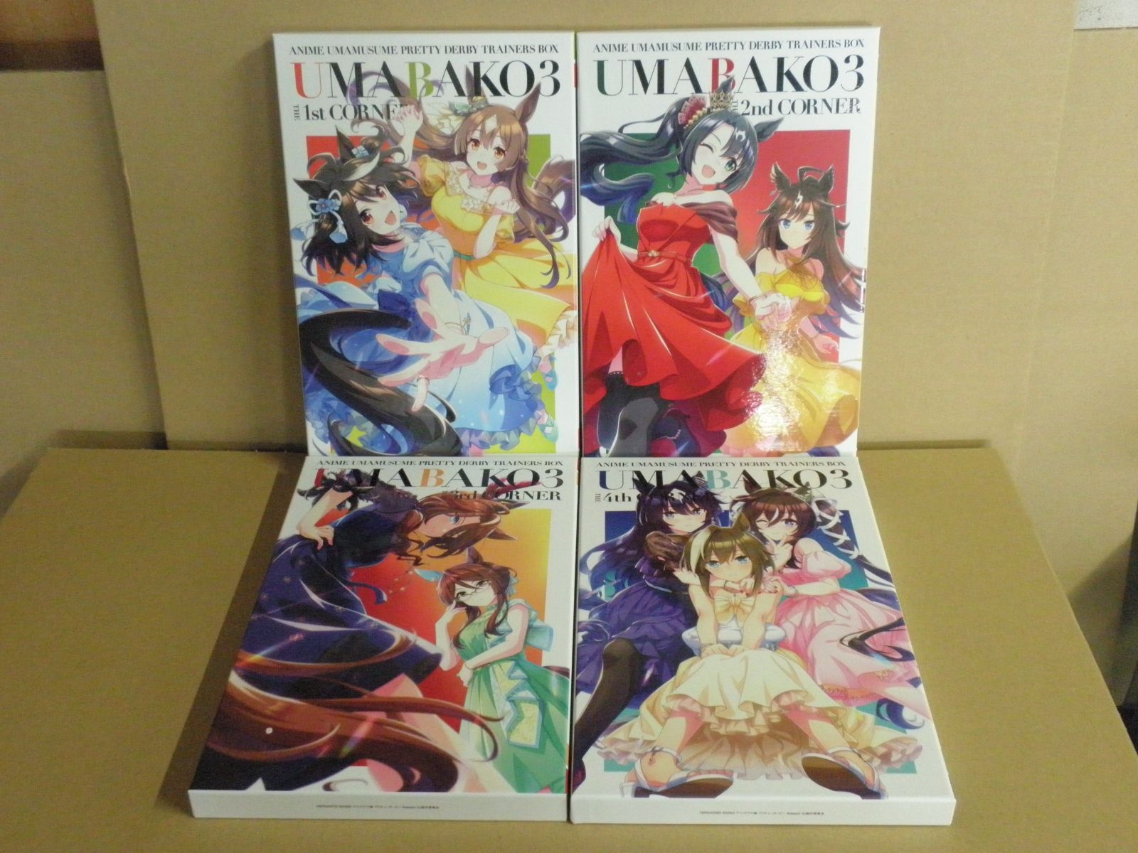 Blu-ray】ウマ娘 プリティーダービー Season3 トレーナーズBOX 全4BOX 