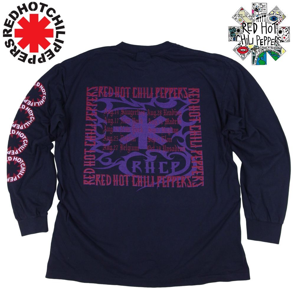 レッチリ　RED HOT CHILI PEPPERS 長袖Tシャツ XL RED HOT CHILI PEPPERS レッドホットチリペッパーズ レッチリ XLサイズ