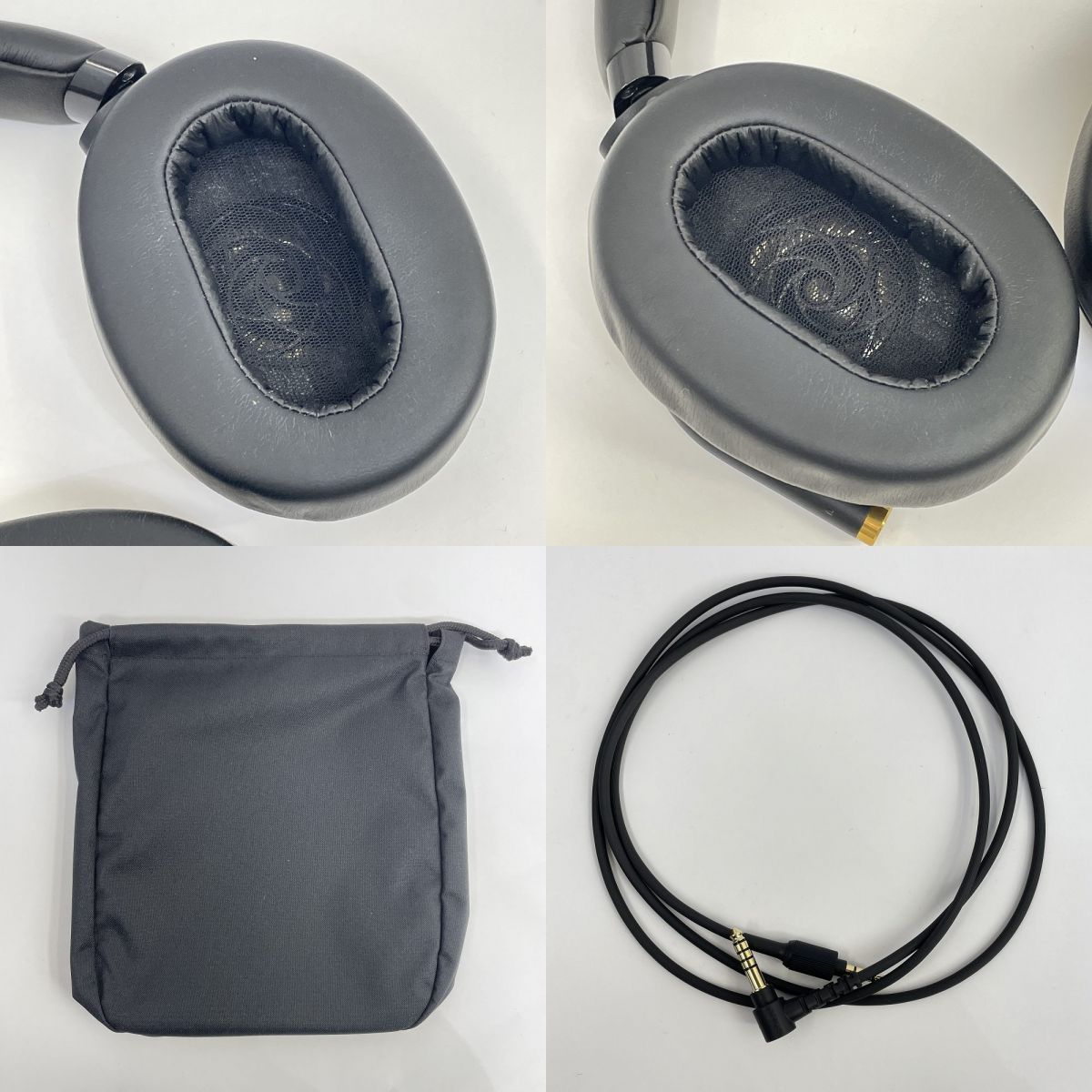 SONY ステレオヘッドホン 有線ヘッドホン MDR-1AM2 ブラック ※中古