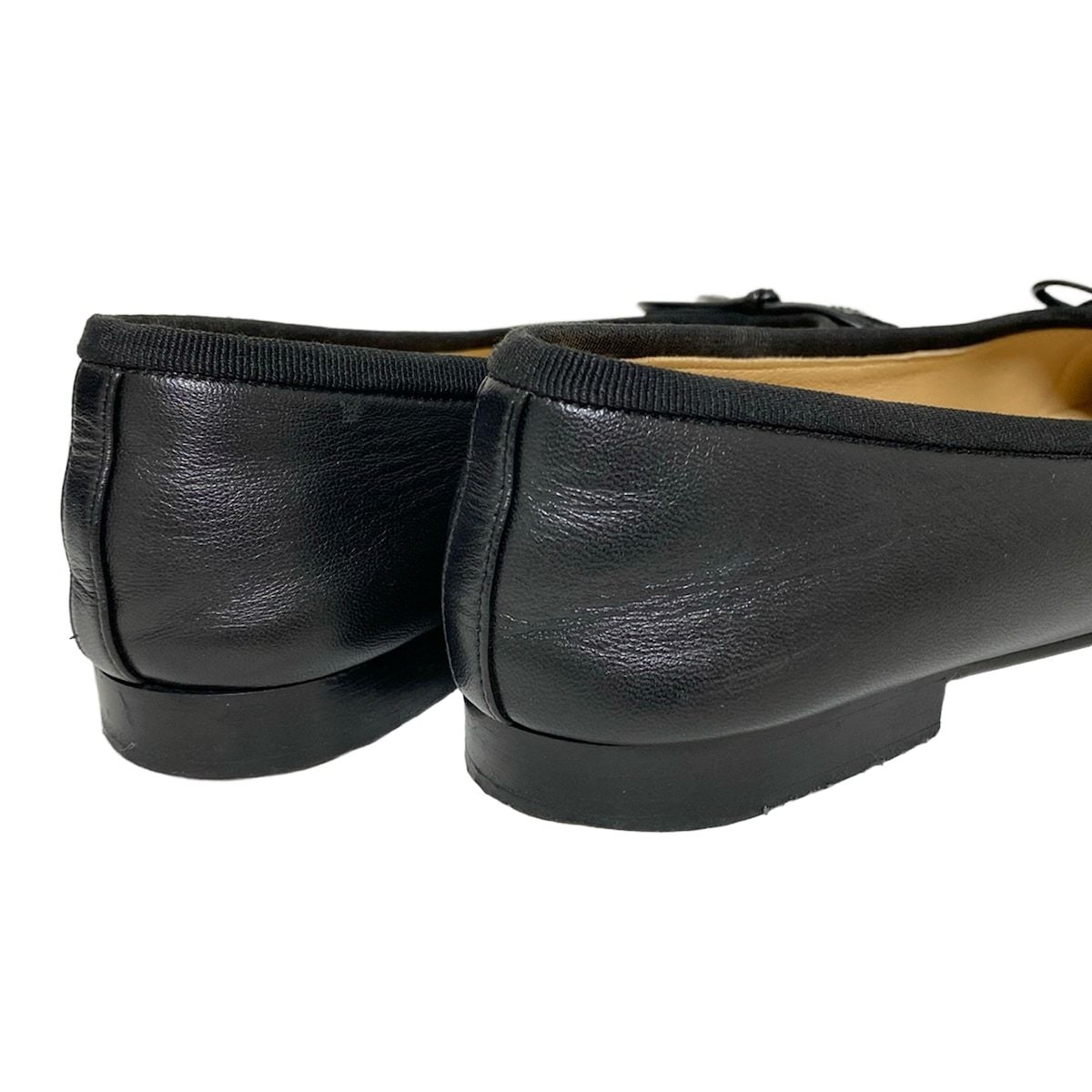 CHANEL(シャネル) フラットシューズ 35 1/2C レディース - G02819 黒