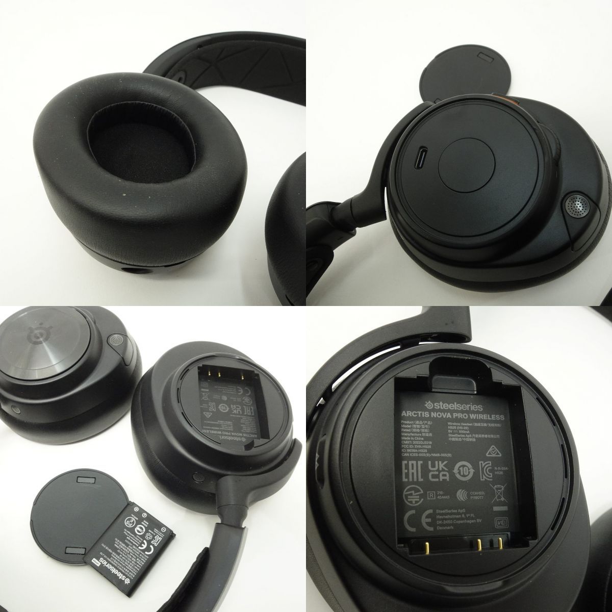 SteelSeries ARCTIS NOVA PRO WIRELESS HS25 ゲーミングヘッドセット