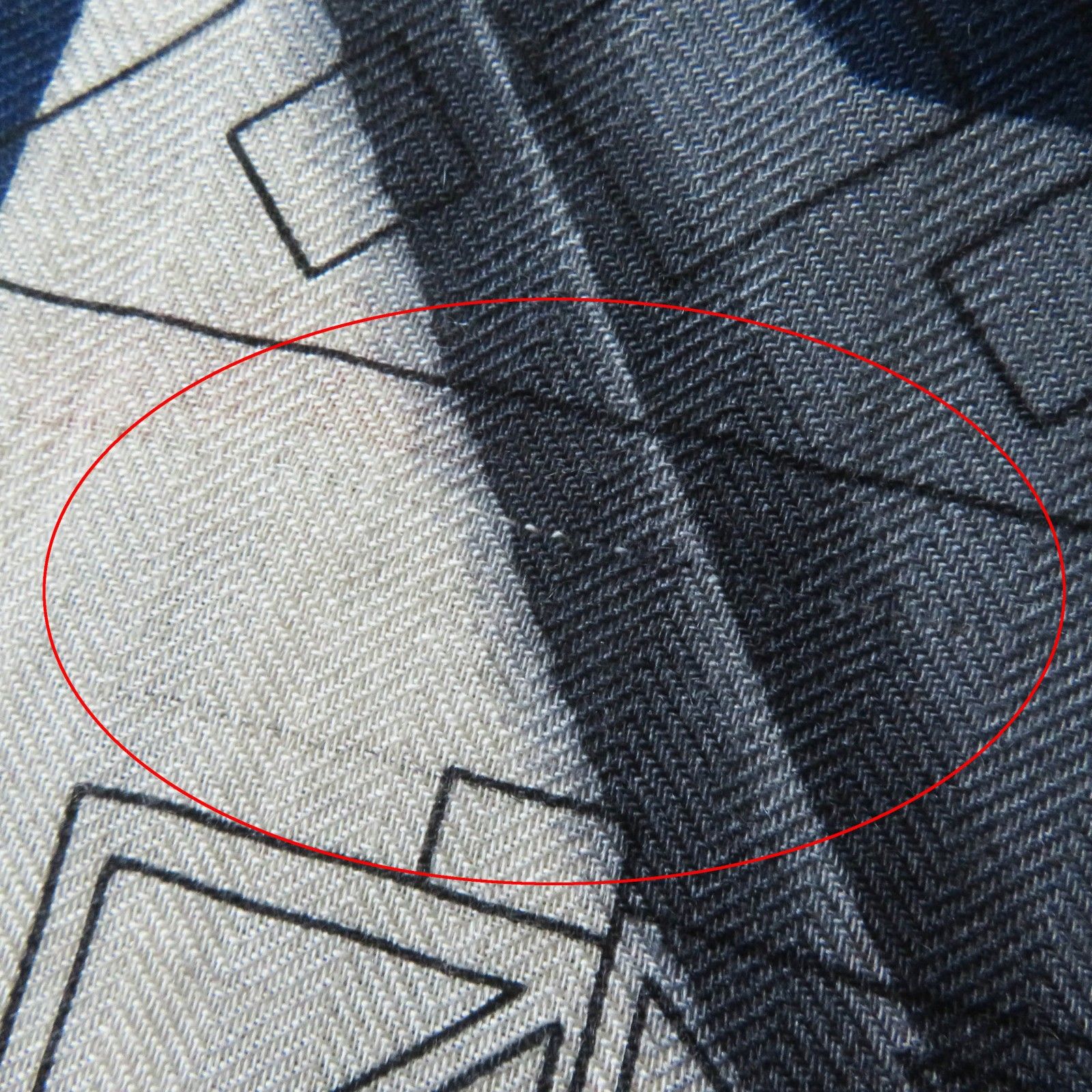 極美品◎HERMES エルメス 23AW レクタングル アンプリムール・フルー