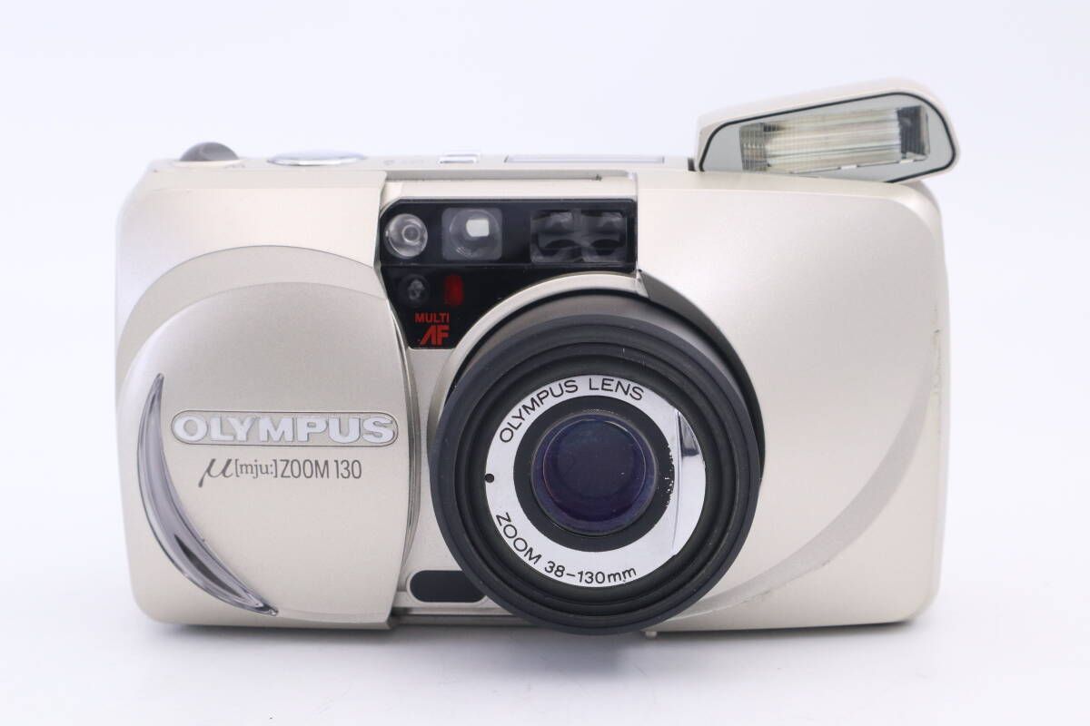 OLYMPUS μ ミュー ZOOM 130 オリンパス フィルムカメラ ゴールド f 11000