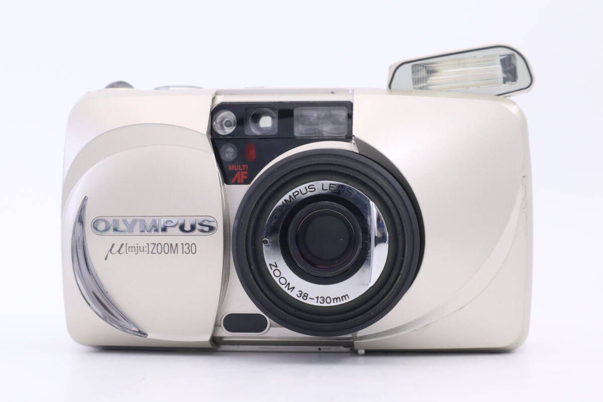 OLYMPUS μ ミュー ZOOM 130 オリンパス フィルムカメラ ゴールド f 11000