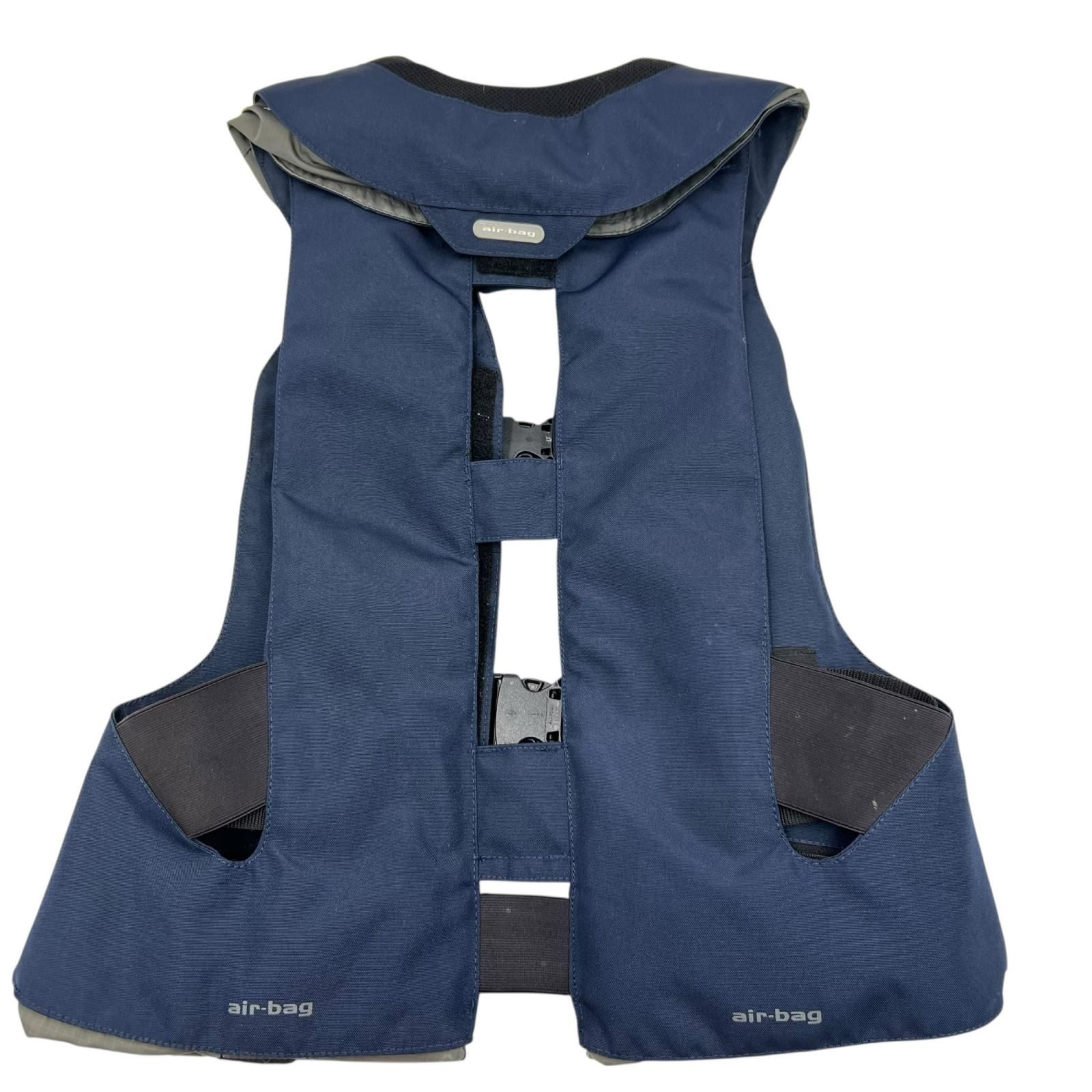 乗馬 ヒットエアー エアバッグプロテクター ベスト ネイビー