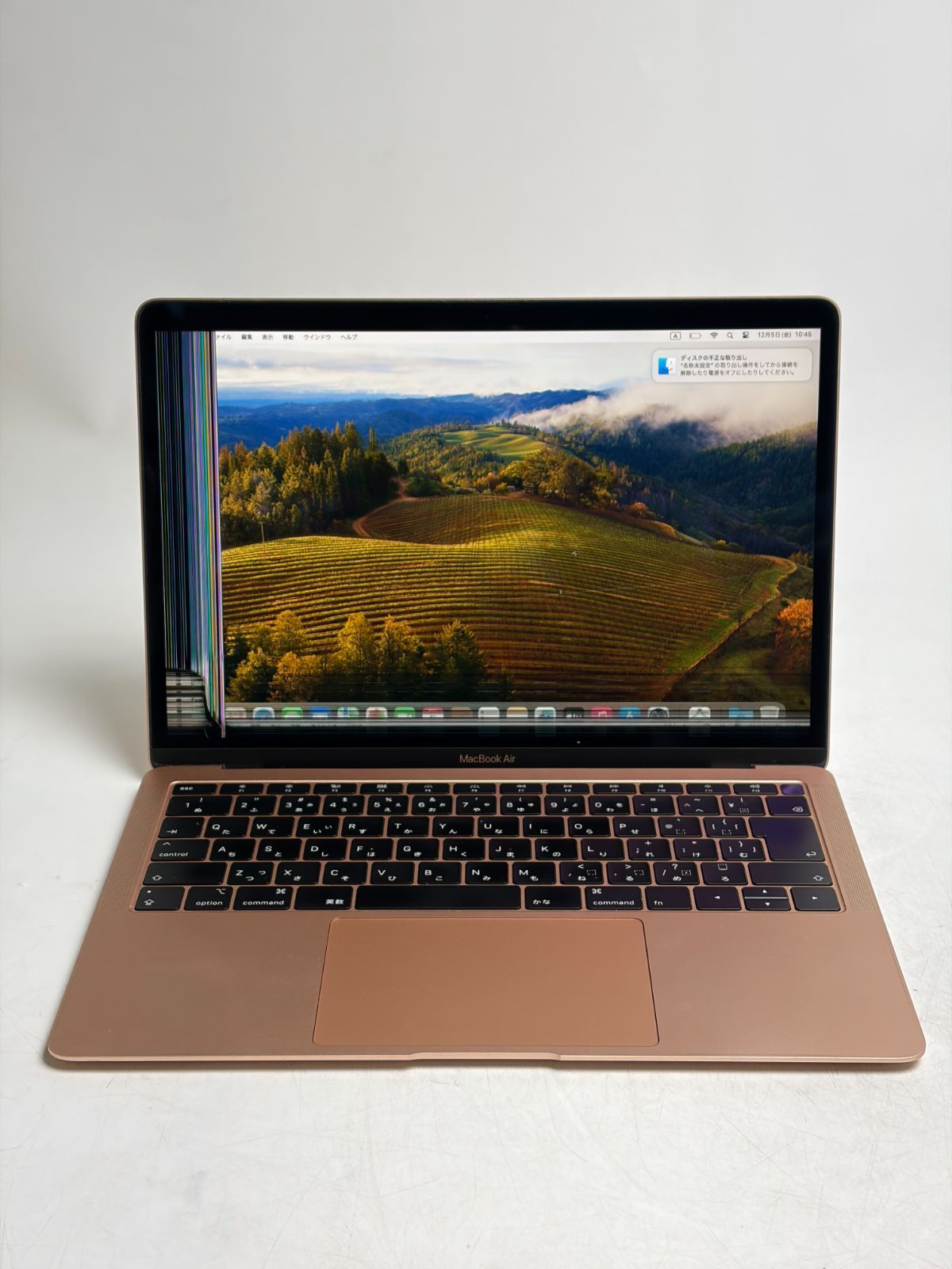 訳あり美品】MacBook Air 2019 Retina / i5 / 256GB / 充放電230回