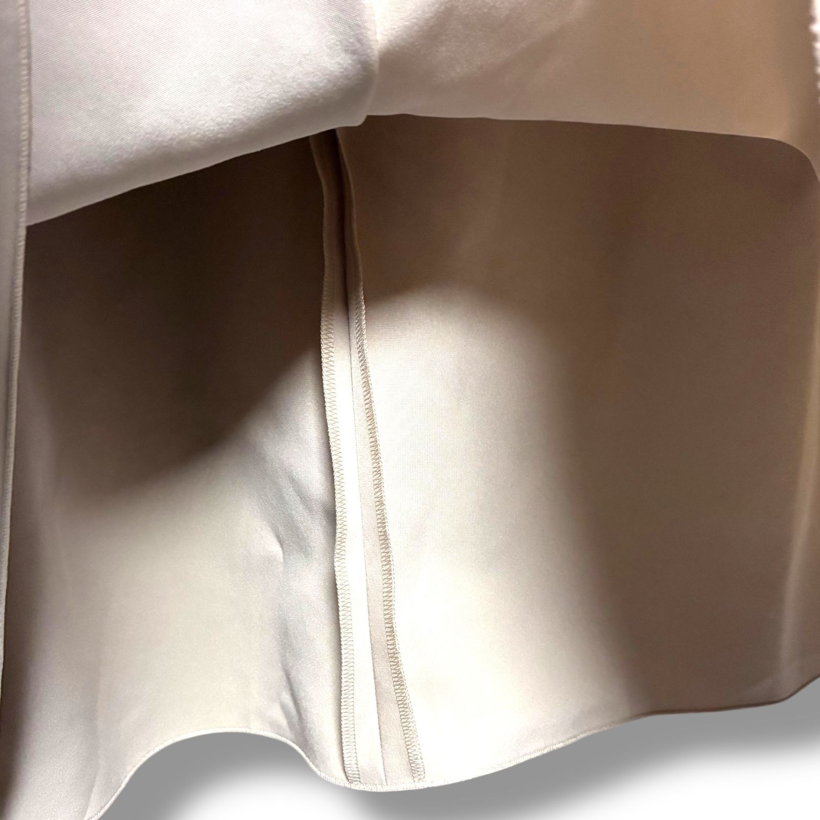 FOXEY NEW YORK フォクシーニューヨーク クリーム色 スカート ひざ丈