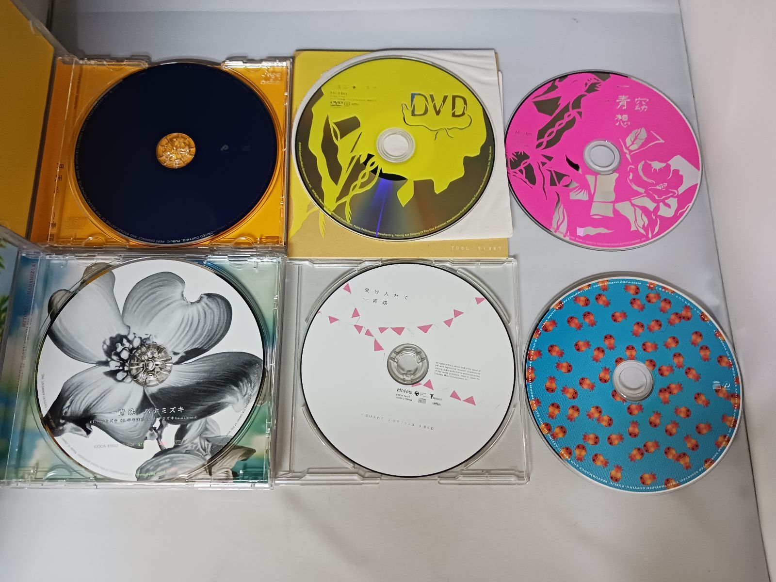 CD 一青窈 月天心 一青想 ハナミズキ 受け入れて 金魚すくい CD5枚+