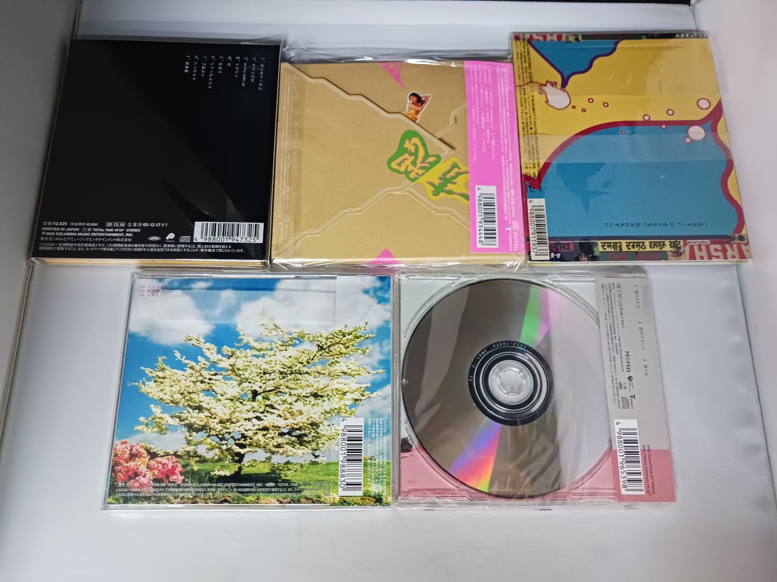 CD 一青窈 月天心 一青想 ハナミズキ 受け入れて 金魚すくい CD5枚+