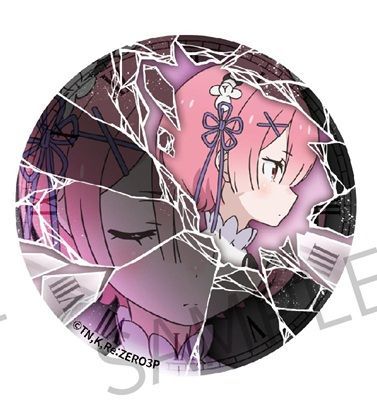 ラム AFORCE×DRAGON HORSE Re:ゼロから始める異世界生活 ホロ缶バッジ