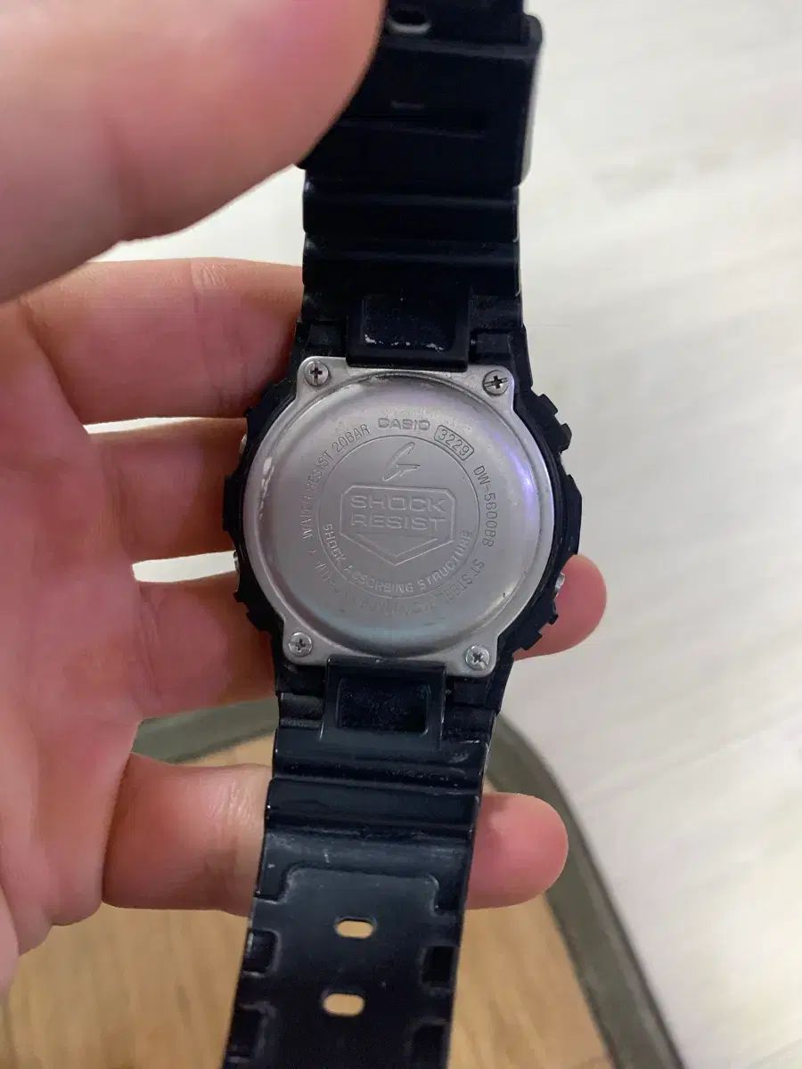 CASIO G SHOCK DW 5600 BB 1 DR オールブラック レジン