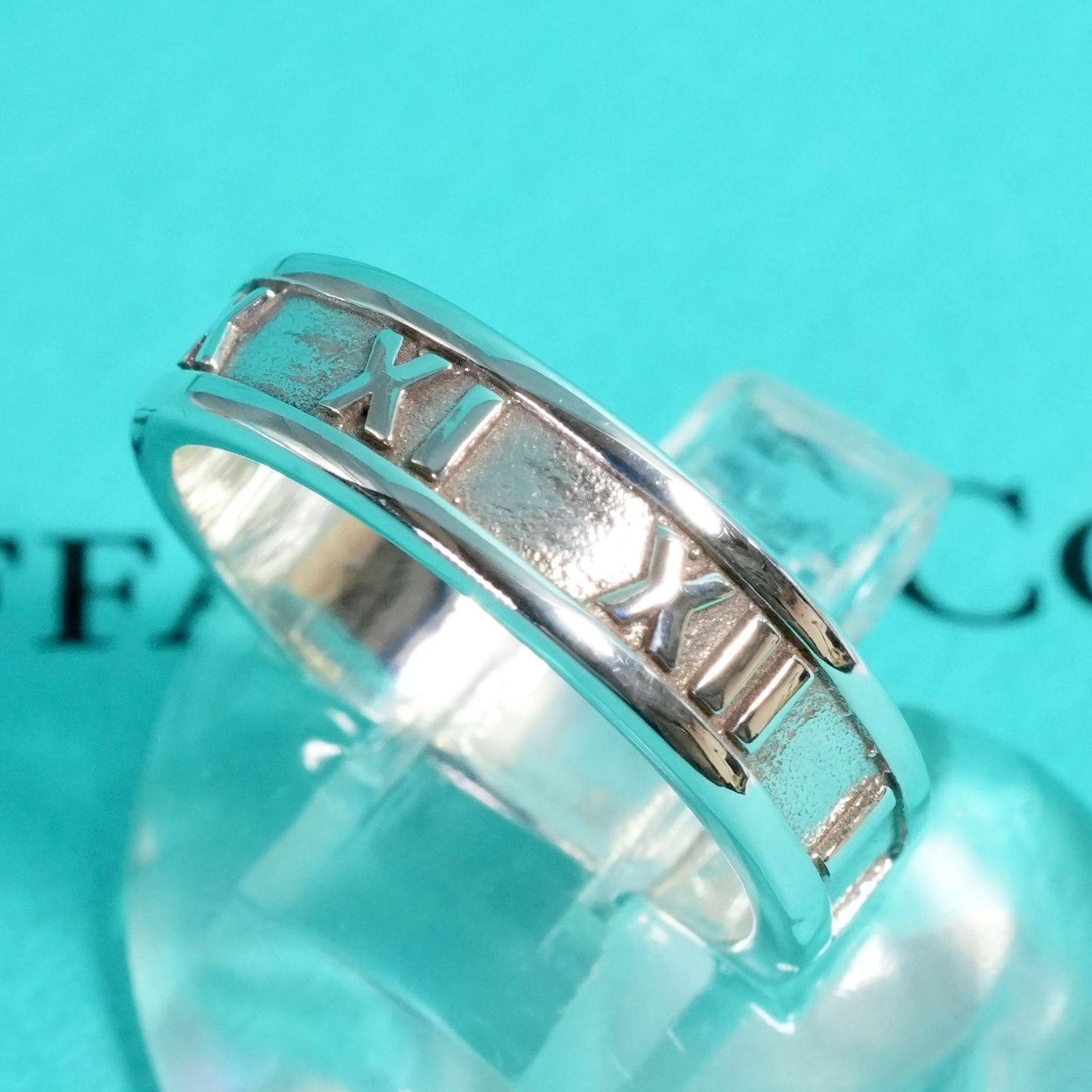 【極美品】ティファニー　アトラスリング 極美品17号 ティファニー アトラス シルバー リング/25-2280S - メルカリ