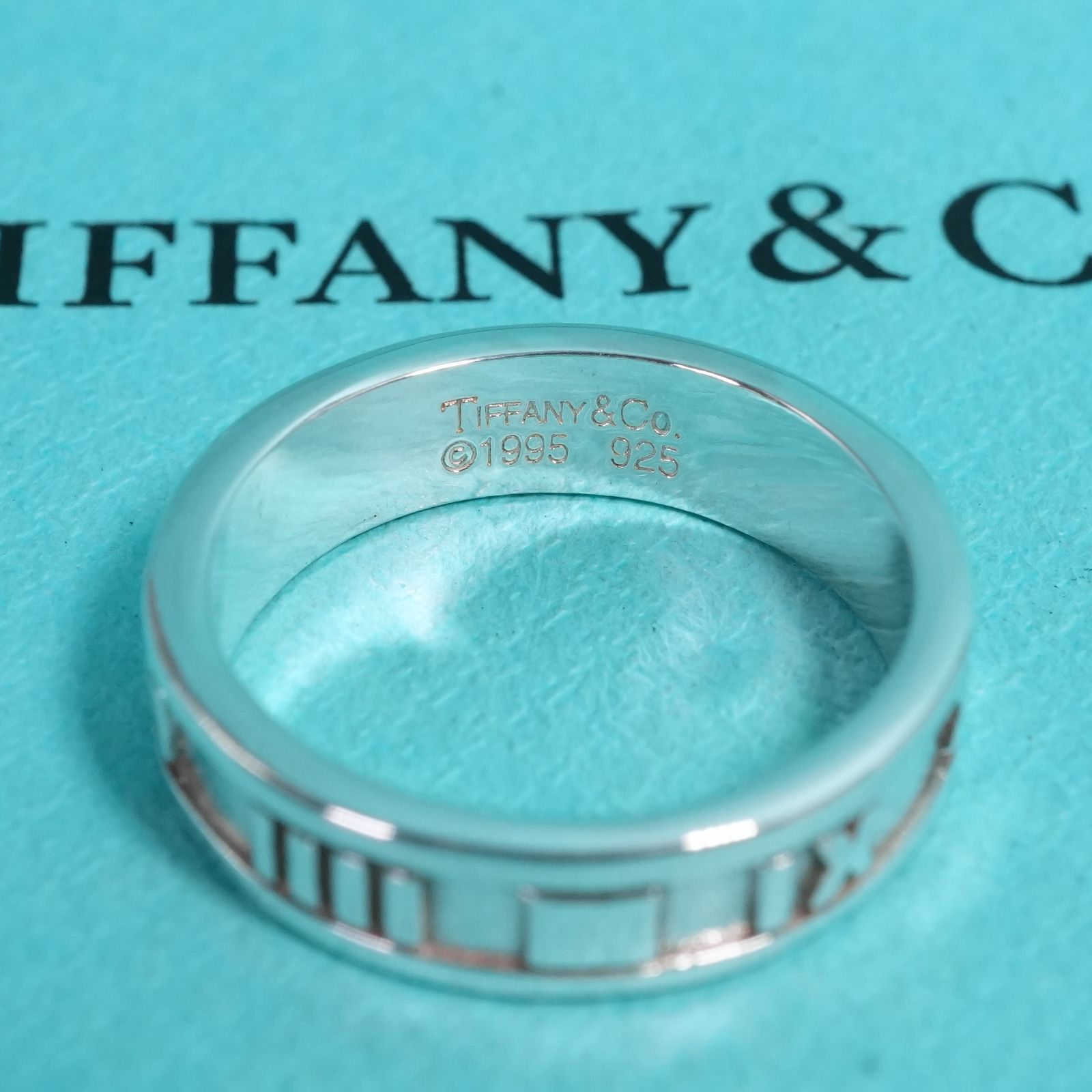 極美品17号 ティファニー アトラス シルバー リング/25-2280S - メルカリ