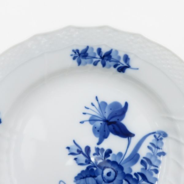 ロイヤルコペンハーゲン プレート□ブルーフラワー カーブ ランチ