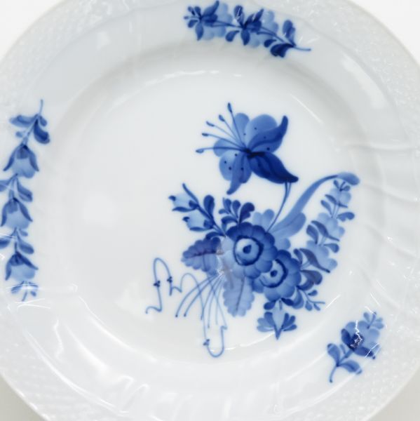 ロイヤルコペンハーゲン プレート□ブルーフラワー カーブ ランチ